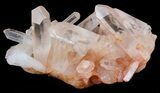 Tangerine Quartz Crystal Cluster - Madagascar #58828-4
